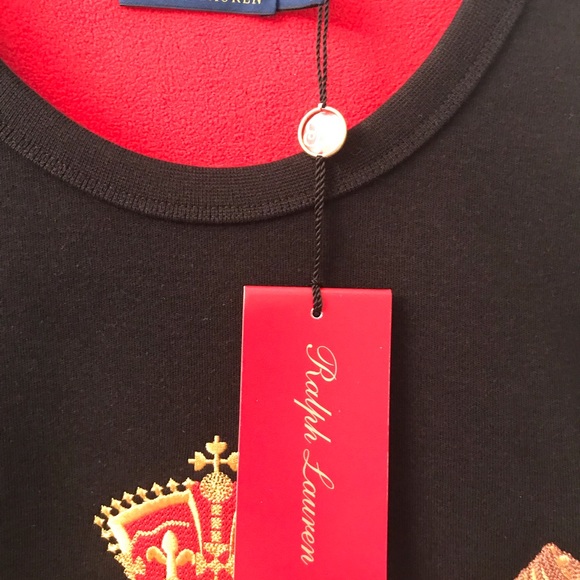 Ralph Lauren NEW spectacular fleece shirt, Red Label, NWT, Large - Picture 7 of 12